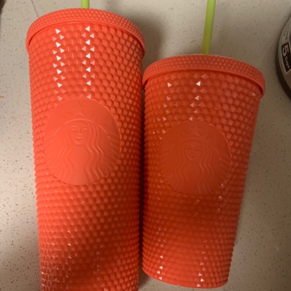 Starbucks dragonfruit set of tumblers
